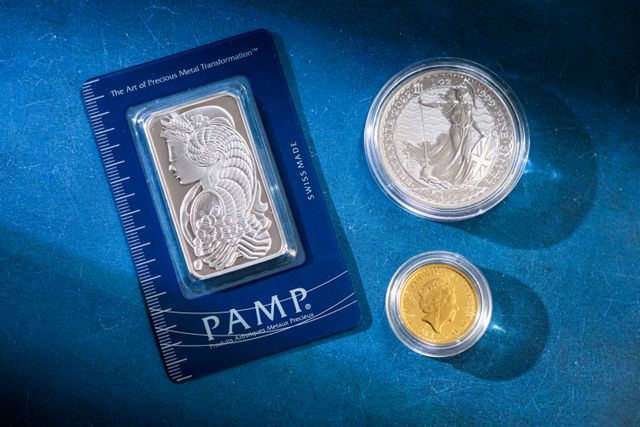 silver and gold